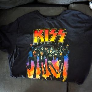 Kiss Destroyer Med T Shirt